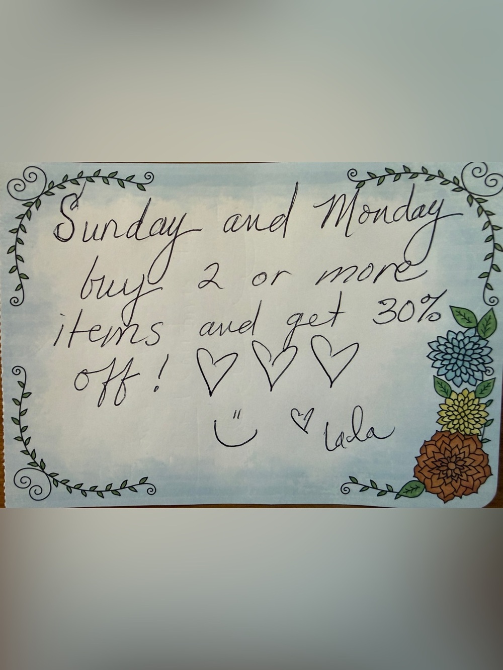 2 day CLOSET SALE!!! Buy 2 items-30% Off 🌻💲🤑